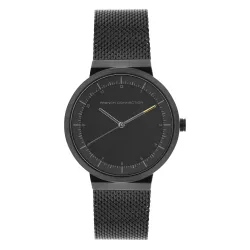 French Connection Analog Mens Watch (Dial Colored Strap)