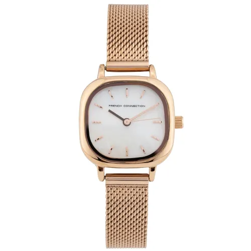 Image of French Connection | Analog Off-White Dial | Stainless Steel Strap