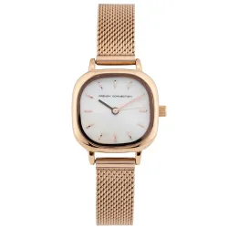 French Connection | Analog Off-White Dial | Stainless Steel Strap