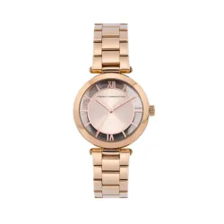 French Connection Analog Rose Gold Dial Womens Watch-FCL0001A