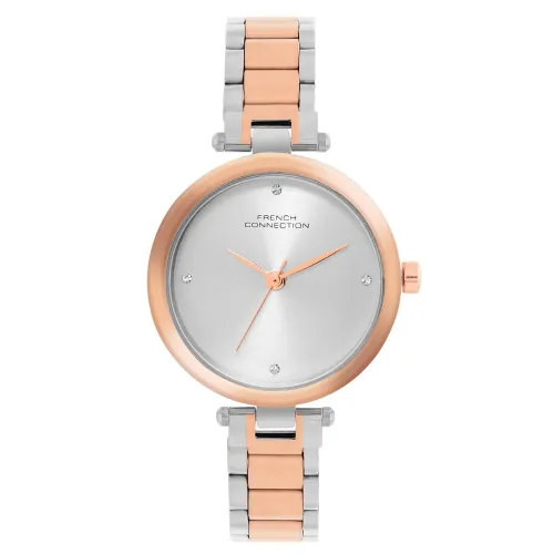 Image of French Connection Analog Silver Dial Women's Watch-FCN0104RTM