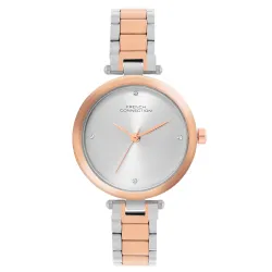 French Connection Analog Silver Dial Womens Watch-FCN0104RTM