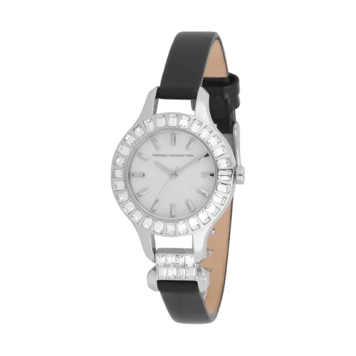 Image of French Connection Analog Watch for Women Round White-FC1155B