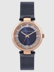 French Connection Blue Sunray See Through Dial | Analog Watch for Womens | FC148URGM Analog Watch - For Women FC148URG