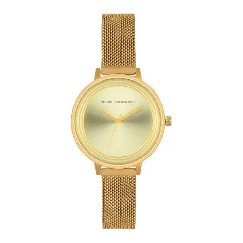 Image of French Connection Analog Women's Watch (Dial Colored Strap)