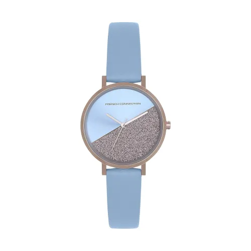 Image of French Connection Analog Women's Watch (Dial Colored Strap)