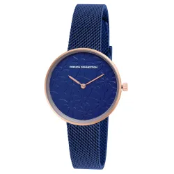 French Connection Analog Blue Dial Womens Watch