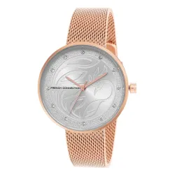 French Connection Analog Silver Dial Womens Watch