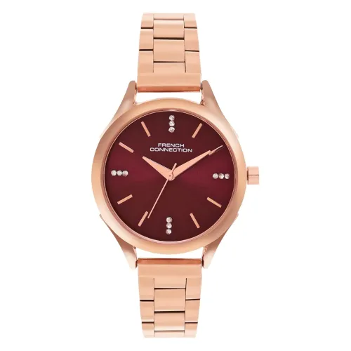Image of French Connection Analog Women's Watch-FCN099RGM