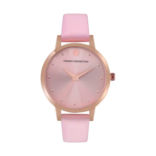 Image of French Connection Analog Pink Dial Women's Watch-FCN00017I