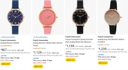 French Connection Analog Womens Watch Upto 86% Discount