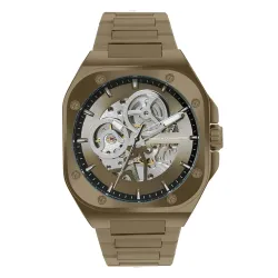 French Connection Automatic Silver Dial Mens Watch-FCA14KHM