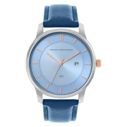 French Connection BlueRound Dial Men Watch