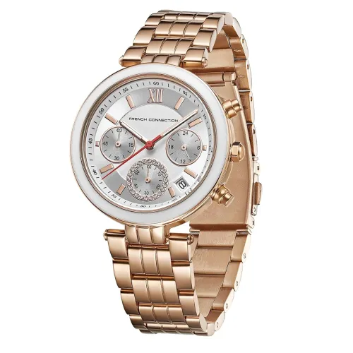 Image of French Connection ChronaLuxe | Quartz Chronograph | Silver Dial