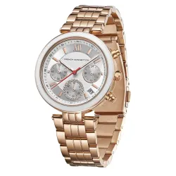 French Connection ChronaLuxe | Quartz Chronograph | Silver Dial