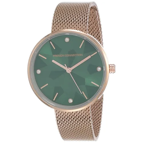 Image of French Connection Analog Green Dial Women's Watch