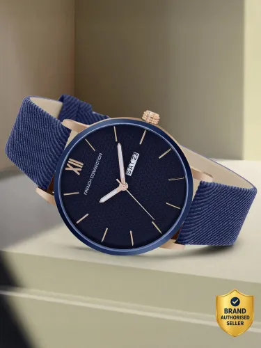 Image of French Connection FCN00034E Men's Analog Blue Watch