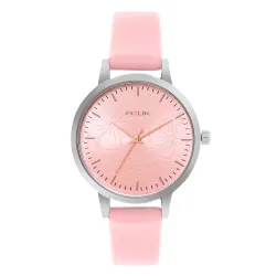 French Connection FCUK Analog Pink Dial Quartz Watch for Women - FK00036E