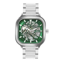 French Connection Green Sunray Dial | Automatic Watch for Mens | FCA27NSM