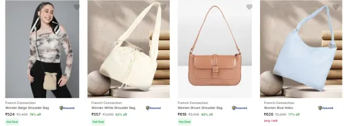 Image of French Connection Handbags at minimum 73% Discount