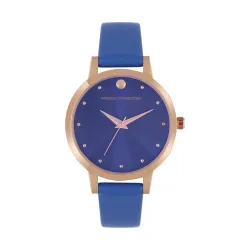 French Connection Leather Analog Womens Watch