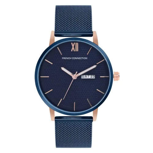 Image of French Connection Men's Analog Watch Blue 