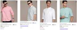 French Connection Mens Casual Shirts at Minimum 80% Off