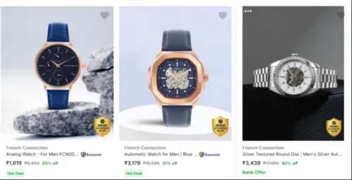 Image of French Connection Men's Watches upto 81% discount 