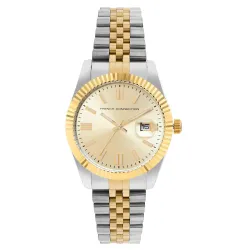 French Connection Silver, Gold, Stainless Steel Spring-Summer 2023 Analog