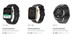 French Connection Smart Watch at Minimum 50% Discount