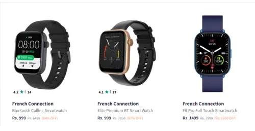 Image of French Connection Smart Watches up to 87% Off