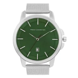 French Connection Stainless Steel Analog Dial Mens Watch