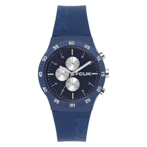 Image of French Connection Unisex Blue Analog Watch
