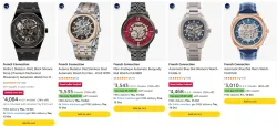 French Connection Watch at minimum 70% Discount