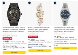 French Connection watchs at minimum 66% Discount