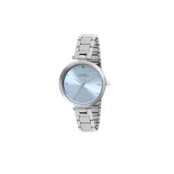 French Connection Analog Blue Dial Womens Stainless Steel Watch-Fcn0103Sm