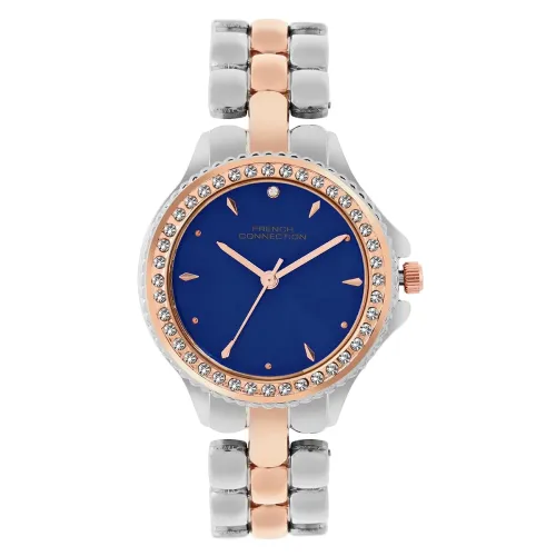 Image of French Connection Women Blue Dial Analogue Watch 