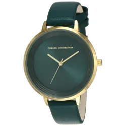 French Connection Analog Green Dial Womens Watch