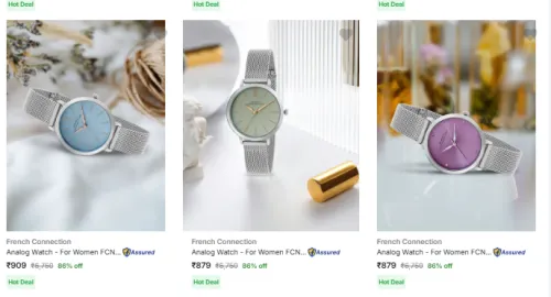 Image of French Connection Women Watch at 86% Discount 