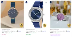 French Connection Women Watches At minimum 80% Discount From ₹665