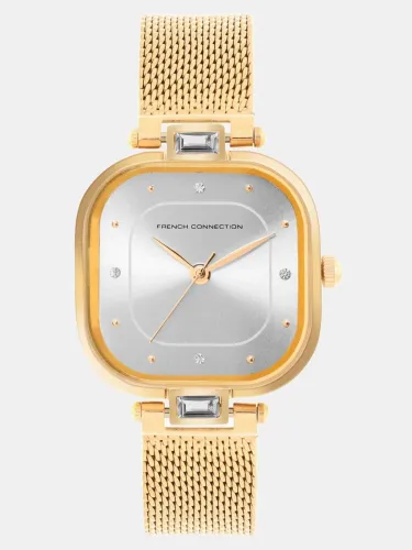 Image of French Connection Womens Analog Gold Watch - For Women FCN0107GM