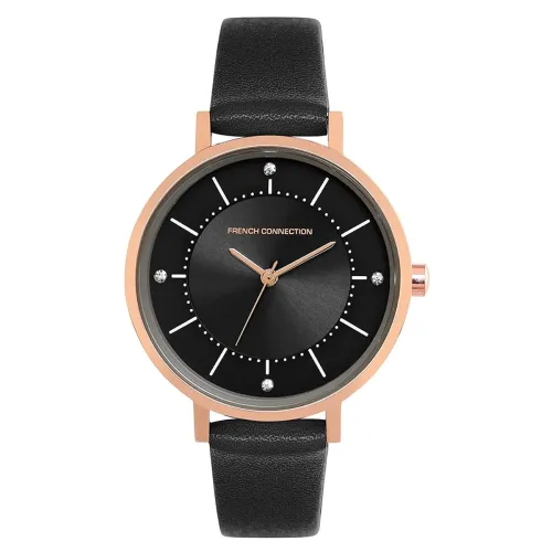 Image of French Connection Analog Women's Watch (Dial Colored Strap)