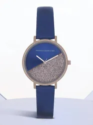 French Connection Women’s Blue Sunray Analog Watch