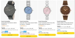 French Connection Womens Watch at minimum 80% Discount