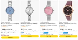 French Connection Womens Watch at minimum 80% Discount