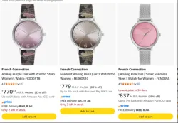 French connection Womens watch Upto 90% Off