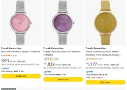 French Connection Womens Watch Upto 86% Discount