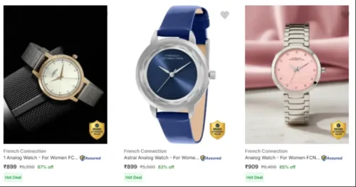 Image of French Connection Women's Watches upto 87% discount 