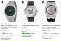 French Connection Wrist Watches at up to 84% Discount