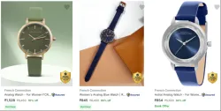 French Connection Wrist Watches Minimum 76% Discount